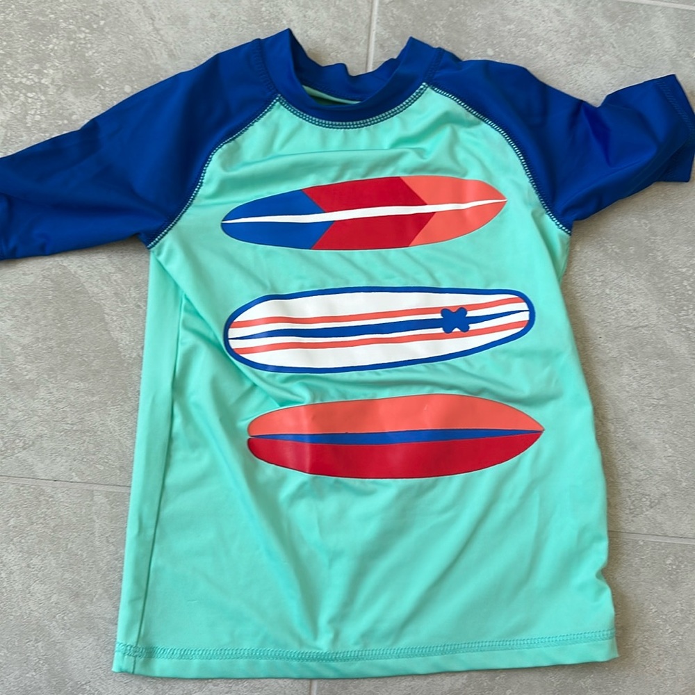 Surf board rashguard